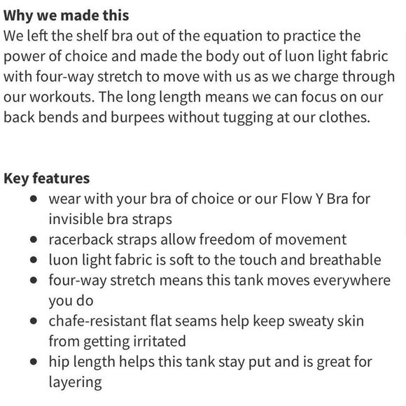 LULULEMON | Cool Racerback Tank Top Hyper Stripe - Picture 10 of 13